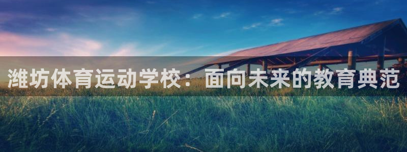 米兰体育官方正版app集团官网网址：潍坊体育运动学校：面向未